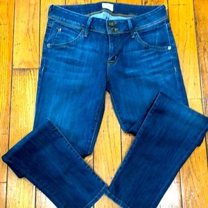 HUDSON NICOLE ANKLE SKINNY JEANS SIZE 29.